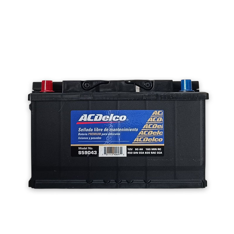 Batería de Autos y Camionetas ACDELCO 59043 90AH 830CCA